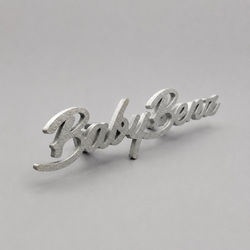 Baby benz schriftzug für - schriftzug, den